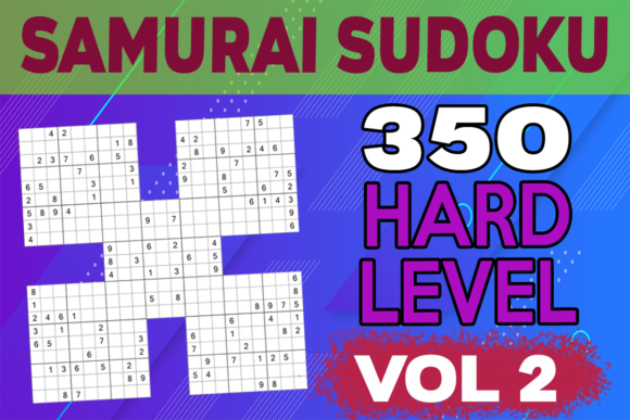 350 Samurai Sudoku Hard Level Vol 2 Assets