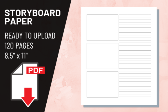 KDP Interior Storyboard Paper Book: A Creator's Guide