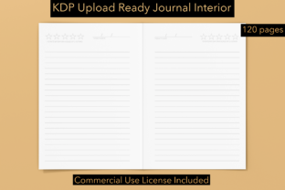 KDP Journal Interior 1: A Practical Guide to Undated 6x9 Daily Tracking Layouts