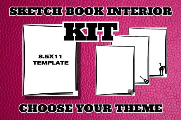 KDP Sketchbook Sticker Book Interior Kit: A Practical Tool for Low-Content Publishers