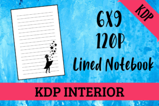 Lined Notebook with Girl - KDP Interior: A Practical Asset for Low Content Publishers