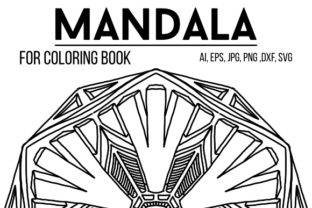 Mandala Design 47: A Versatile Resource for Coloring Books and Print-on-Demand Projects