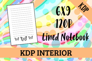 Notebook with Butterflies KDP Interior: Ready to Publish